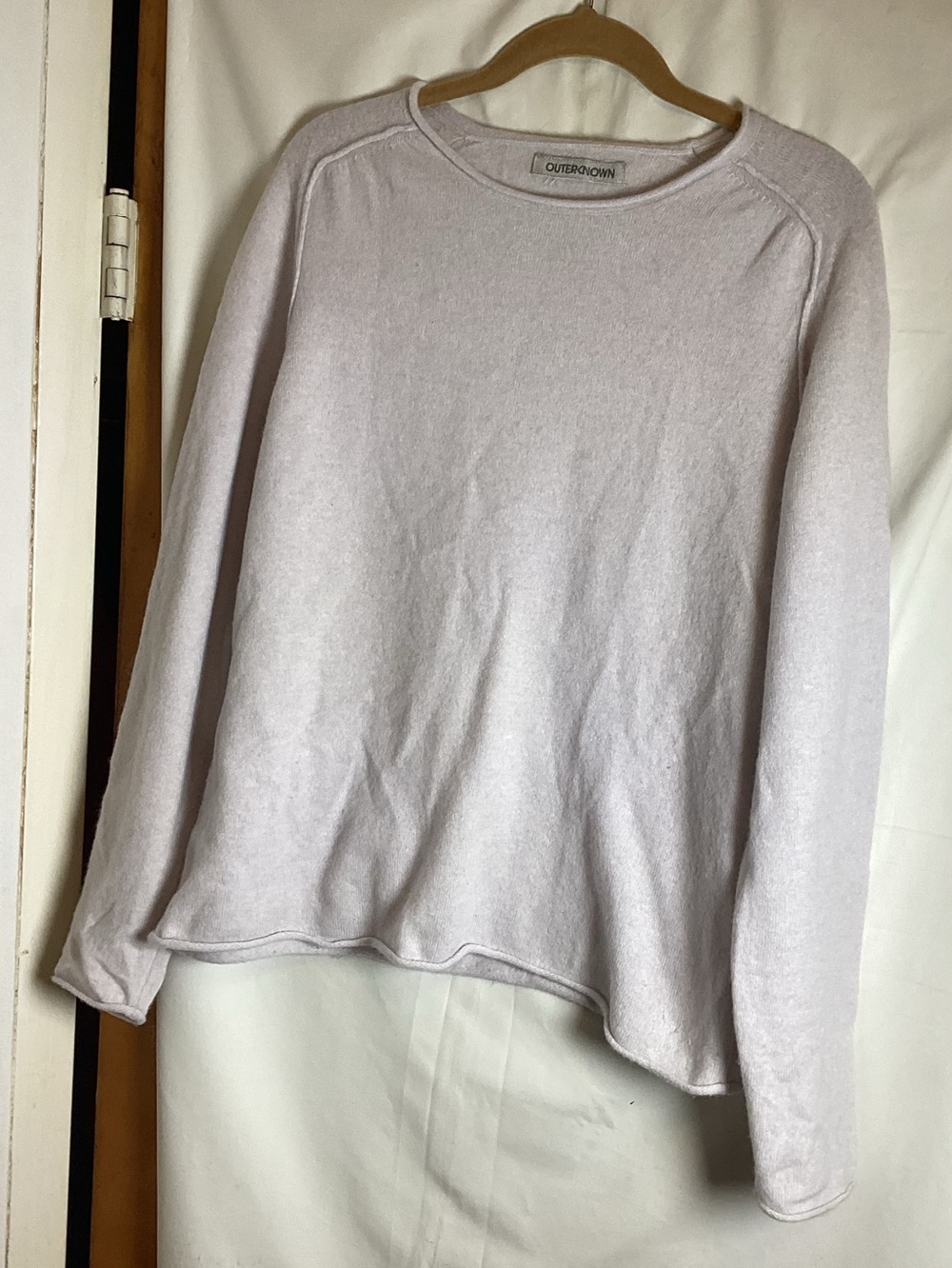 OUTERKNOWN rolled neck 90% superfine wool & 10% recycled cashmere SZ XL/TG